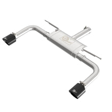 AFE MACH Force-Xp 3 IN to 2-1/2 IN Stainless Steel Axle-Back Exhaust System Black (2021-2024 228i Gran Coupe) - 49-36355-B