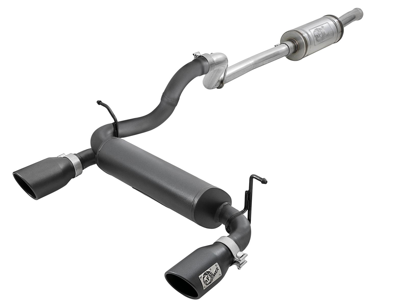 AFE Cat-Back Exhaust System (2018-2020 Jeep Wrangler V6-3.6L) - 49-48066-B
