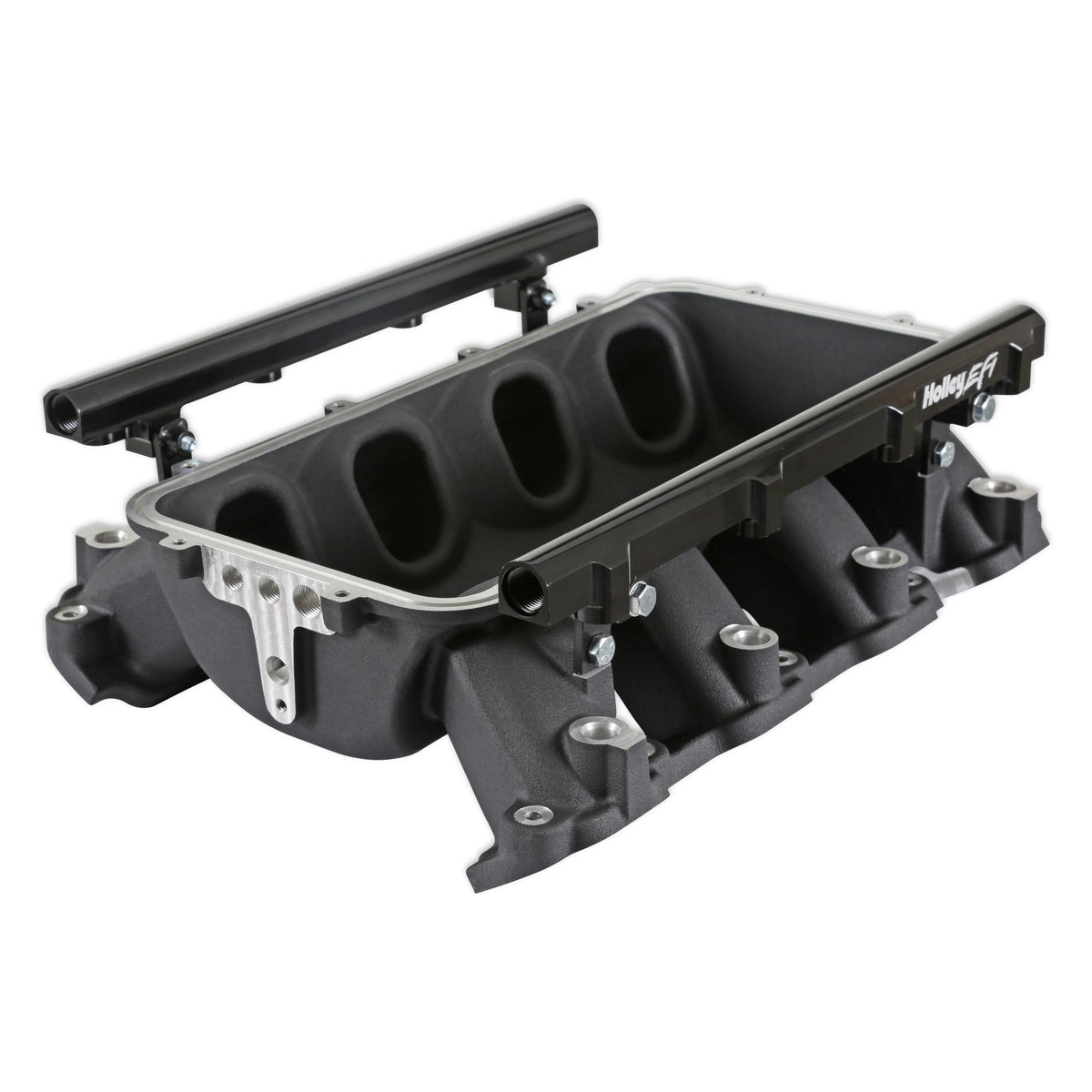 Holley Efi Lo-Ram Intake Manifold Base - 300-711BK