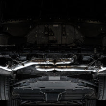 AWE Track Edition Exhaust - Quad Diamond Black Tips (2020-2024 Corvette C8) - 3020-43086