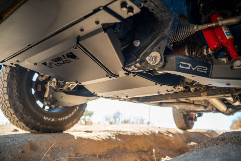 DV8 Offroad 2024-2025 Toyota Tacoma, Land Cruiser Rear Belly Skid Plate - SPTT1-09