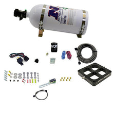 Nitrous Express Dry Sngl Entry Billet Crossbar Plate System 100-500Hp (4500 Flange) W/10Lb Btl - 66147-10