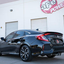 AFE Takeda 2-1/2 IN 304 Stainless Steel Cat-Back Exhaust System w/ Polished Tip (Honda Civic Si Sedan 17-20 L4-1.5L (t)) - 49-36619-P