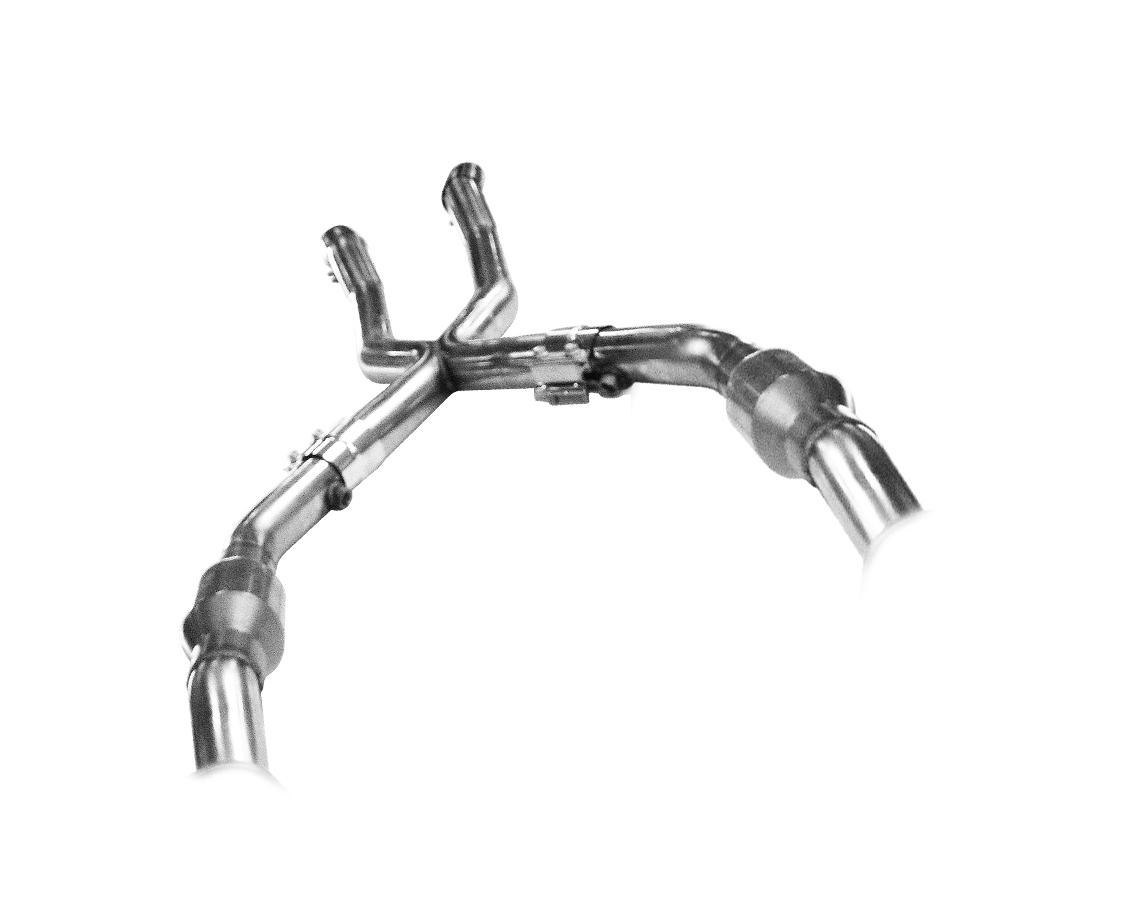 Kooks 2-1/2" SS Catted X-Pipe. 2003-2011 Crown Victoria/Marauder 4.6L. - 12003200