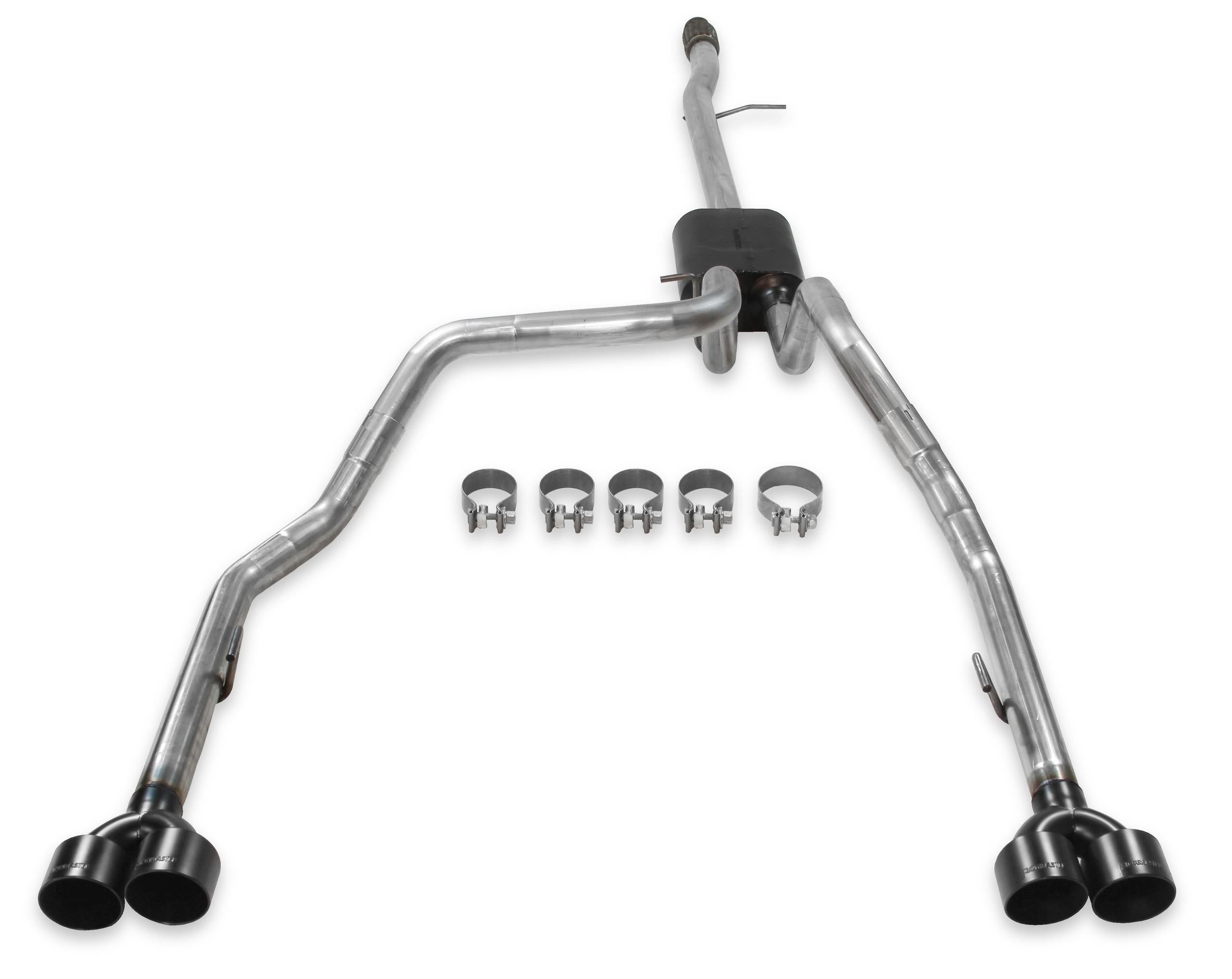 Flowmaster 817895 2019 Gm 1500 5.3L Amt Dor, Quad Tips