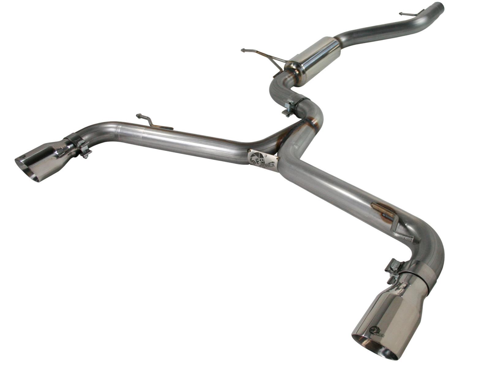 AFE Cat-Back Exhaust System (2010-2014 Volkswagen GTI L4-2.0L (t)) - 49-46405