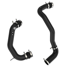 AFE BladeRunner Aluminum Charge Pipe Kit Black (2008-2010 F-250 Super Duty, F-350 Super Duty) - 46-20074-B