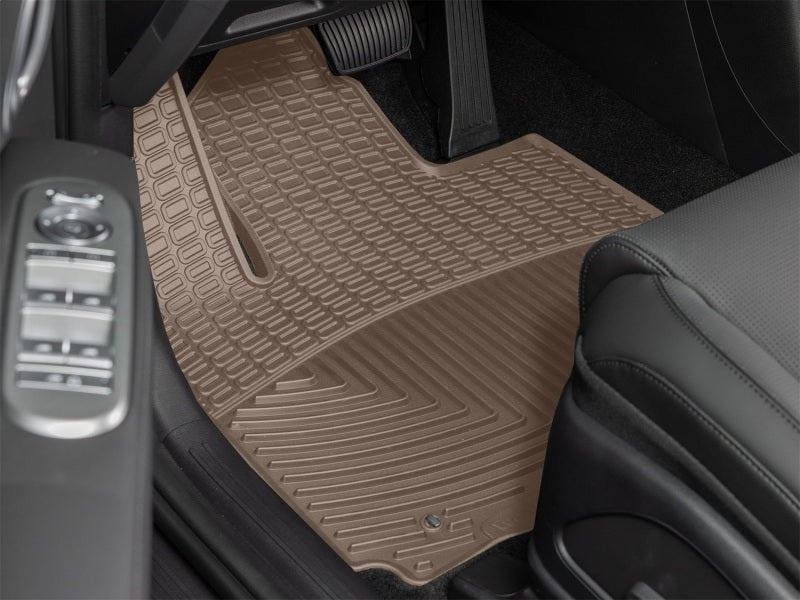 WeatherTech 2026 Hyundai Palisade Hybrid 1st Row Front All-Weather Floor Mats - Tan
