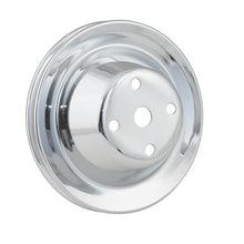 Mr. Gasket Water Pump Pulley - Chrome - Single Groove.  - 4974