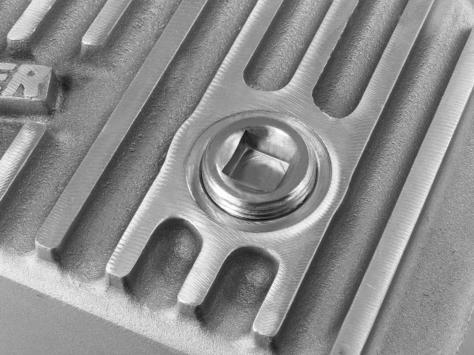 AFE Street Series Engine Oil Pan Raw w/ Machined Fins (2014-2019 1500, 1500 Classic) - 46-70280