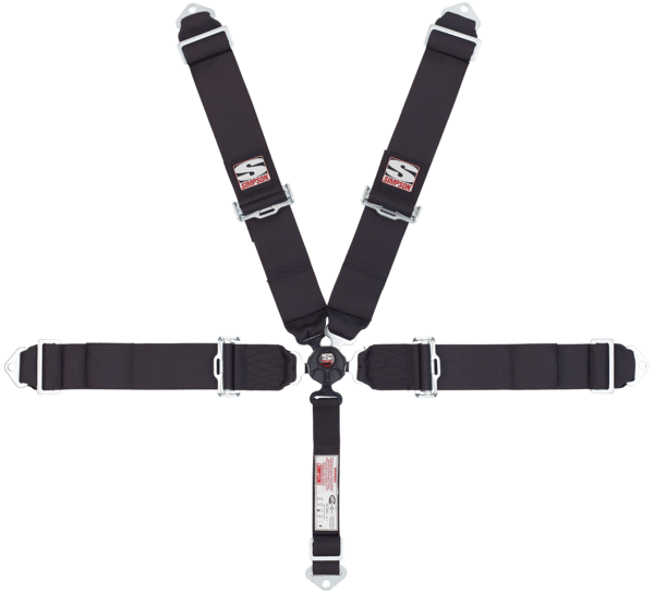 Simpson Racing 3" Camlock Harness - 29110BKR1X