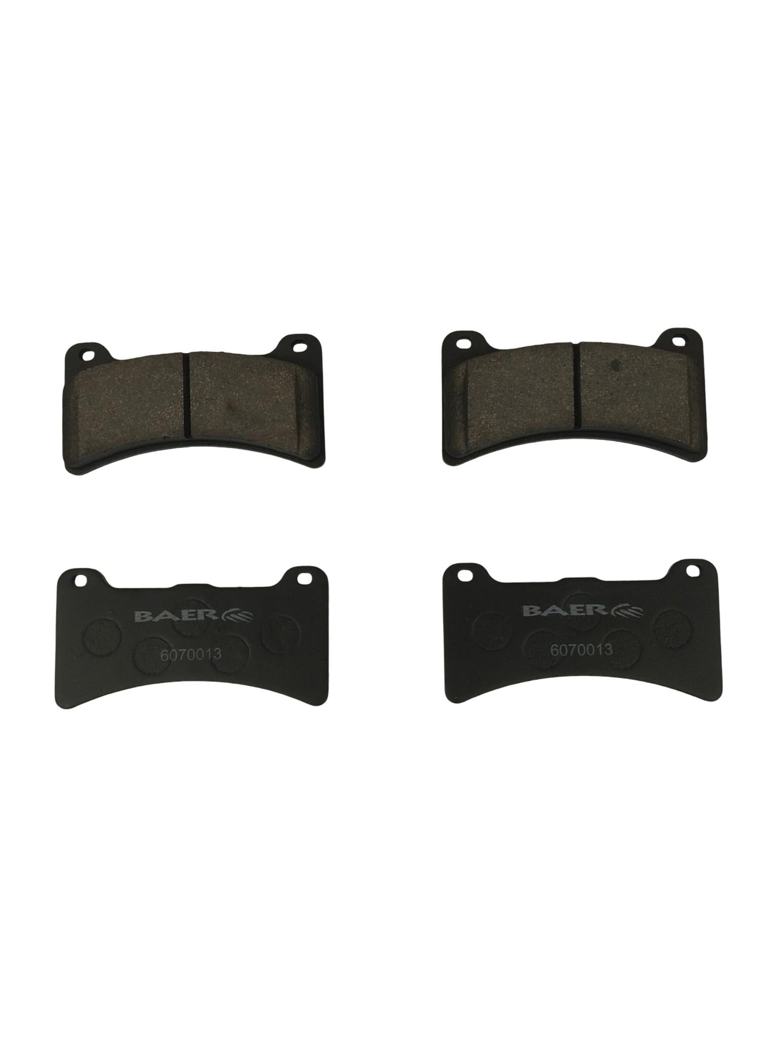 Baer Replacement Pads for Select Baer S4 Caliper - 6070013