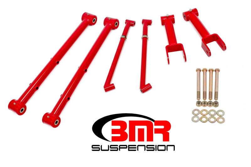 BMR Fabrication Rear Suspension Kit, Polyurethane, Non Adjustable (1968-1972 Skylark, Chevelle, El Camino, Monte Carlo, 442, Cutlass, GTO, LeMans) - RSK017R