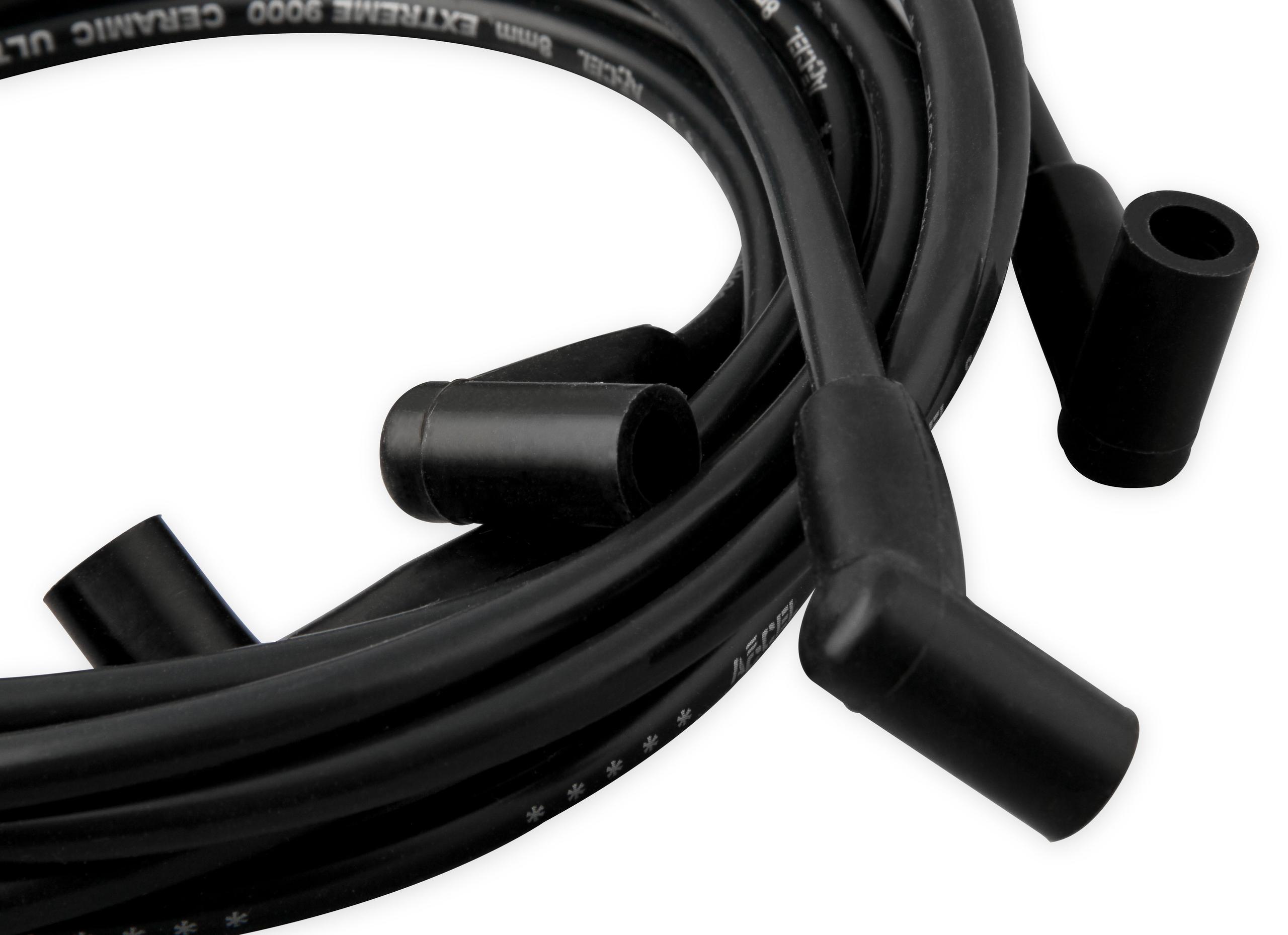 Accel 9018CK Gm Sb Hei 86-75 Under Vlv Cvr - Black
