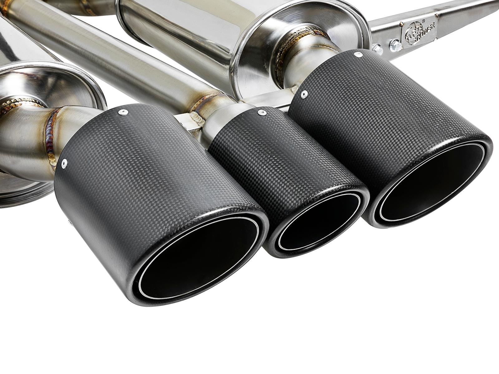 AFE Cat-Back Exhaust System (2017-2019 Honda Civic L4-2.0L (t)) - 49-36616-C