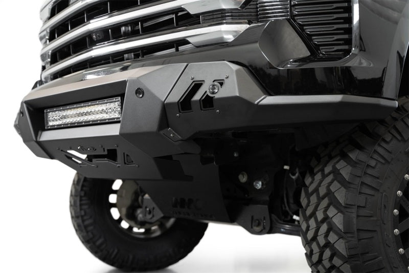 Addictive Desert Designs 2022-2025 Chevrolet Silverado 1500 Black Label Front Bumper - F140300010103