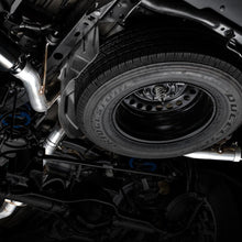 AWE Tread Edition Catback Dual Exhaust for Jeep JT 3.6L - Diamond Black Tips (2020-2021 Jeep Gladiator) - 3015-33101