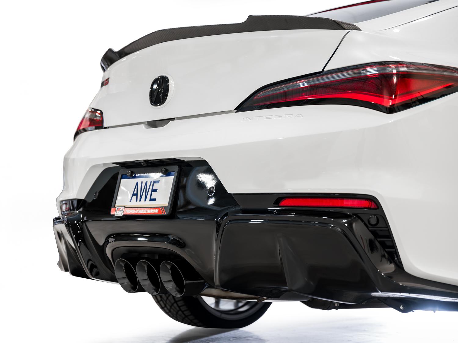 AWE Touring Edition Exhaust for DE5 Integra Type-S - Triple Diamond Black Tips - 3015-53335