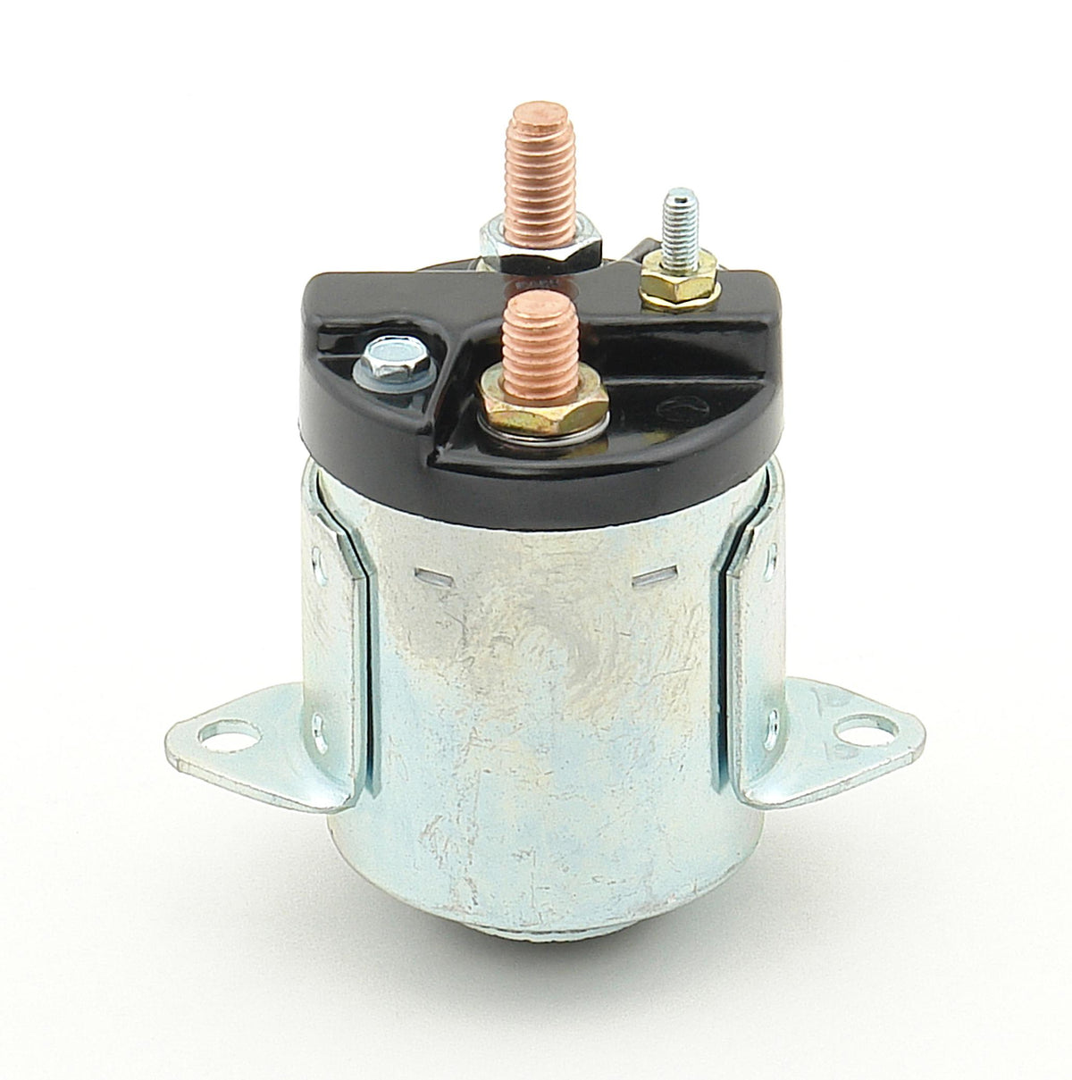 ACCEL Starter Solenoid; Motorcycle; Replaces PN[31489-79B]; Fits Harley 5 Speed Models From 80-88; Zinc Finish; - 40114