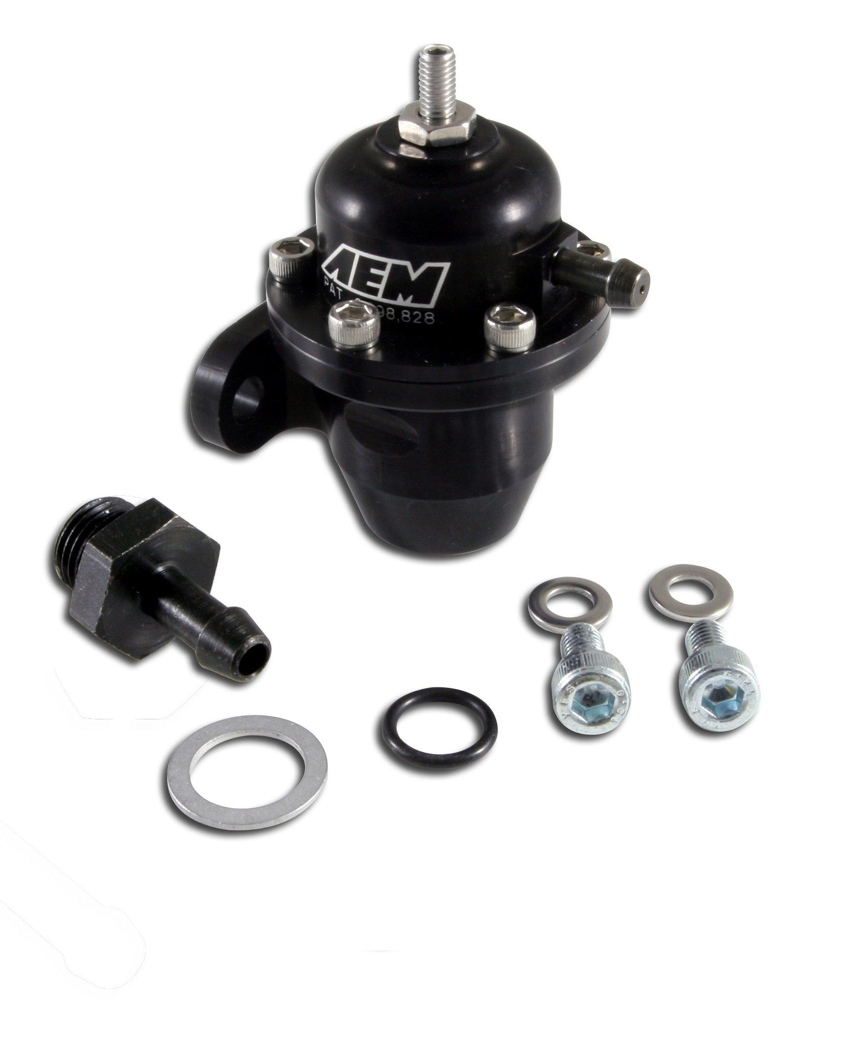 AEM Adj Fuel Press Reg - 25-300BK