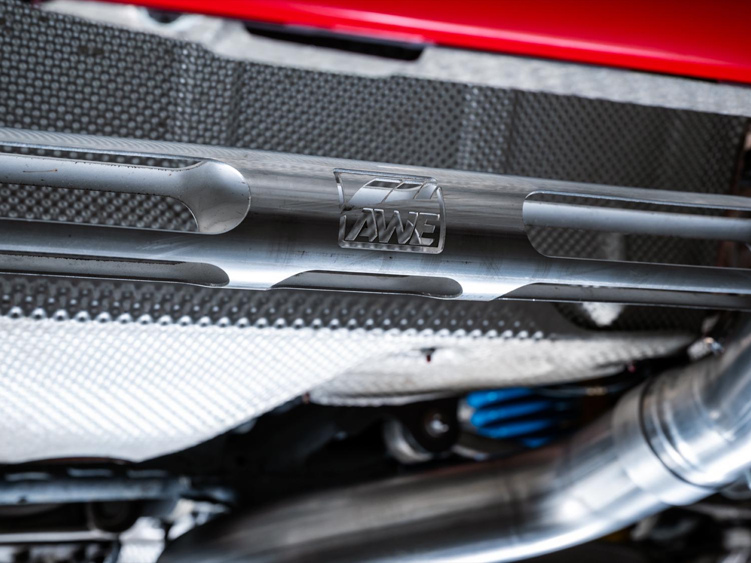 AWE Track Edition exhaust - Diamond Black Tips (F8X M3 / M4) - 3020-43087