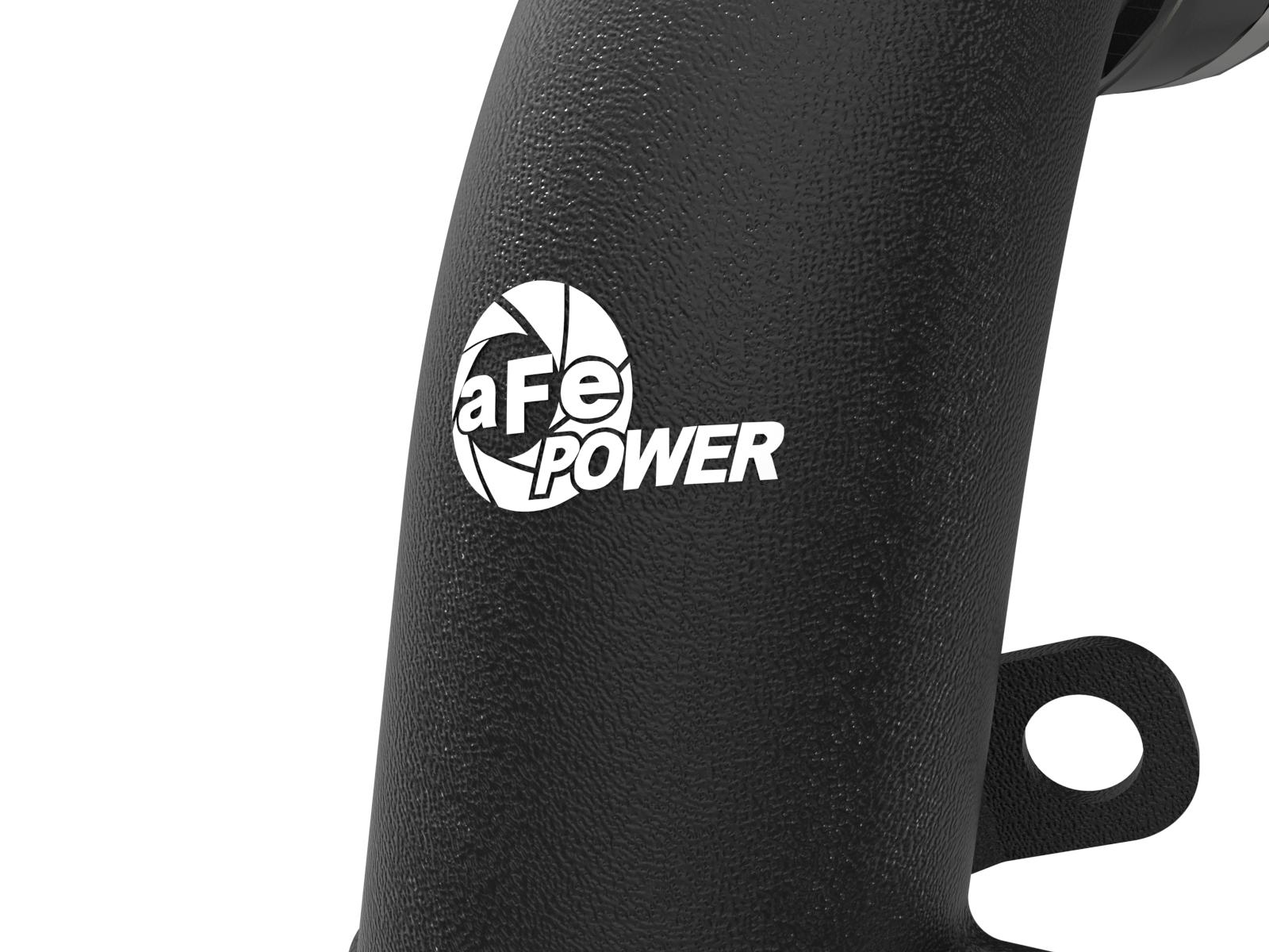 AFE BladeRunner 3 IN Aluminum Cold Charge Pipe Black (Kia Stinger 18-22 V6-3.3L (tt)) - 46-20509-B