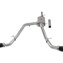 AFE MACH Force-Xp 3 IN 409 Stainless Steel Cat-Back Exhaust System w/Dual Black Tip - 49-44071-B