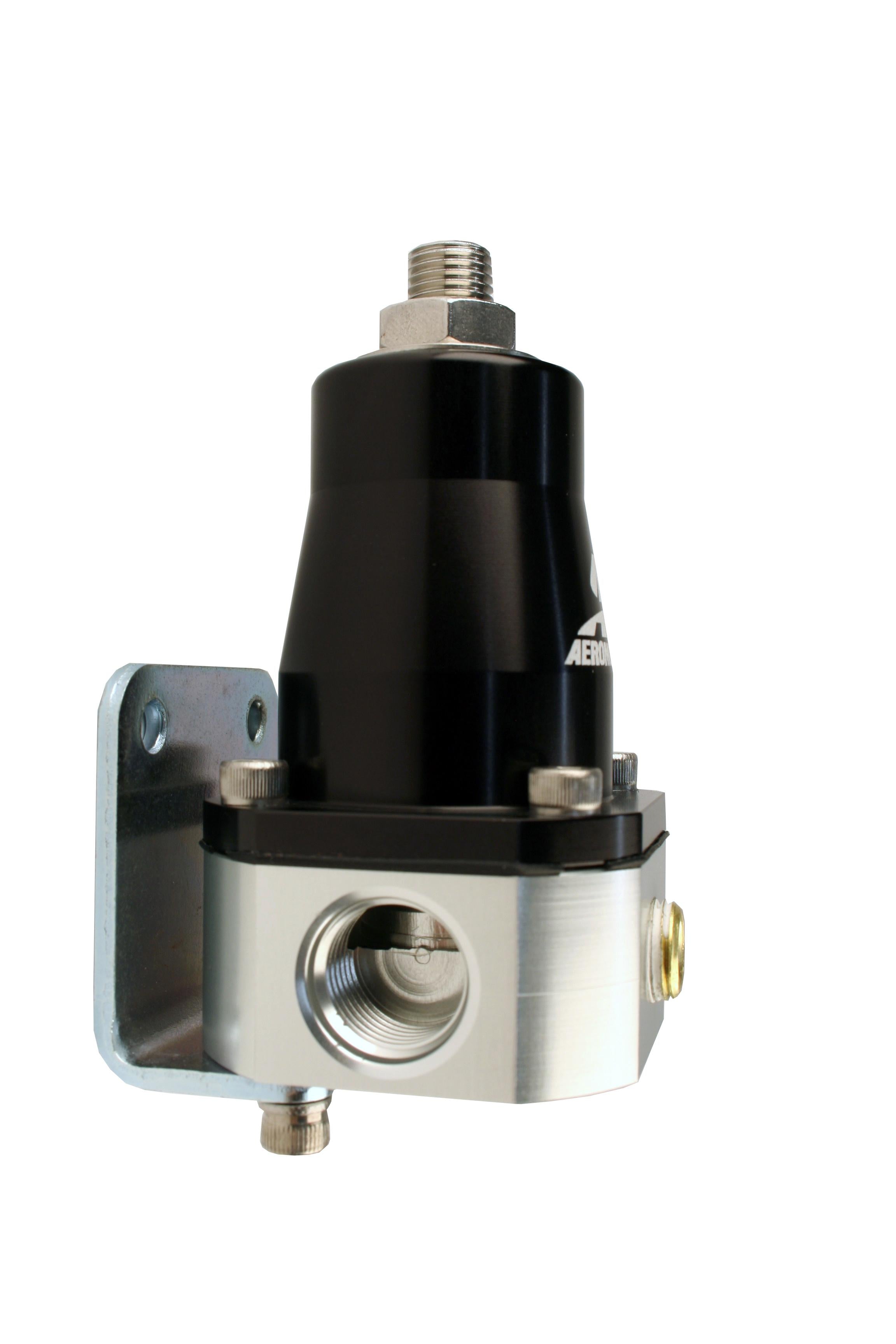 Aeromotive Compact Efi Regulators - Silver / Black - 13129
