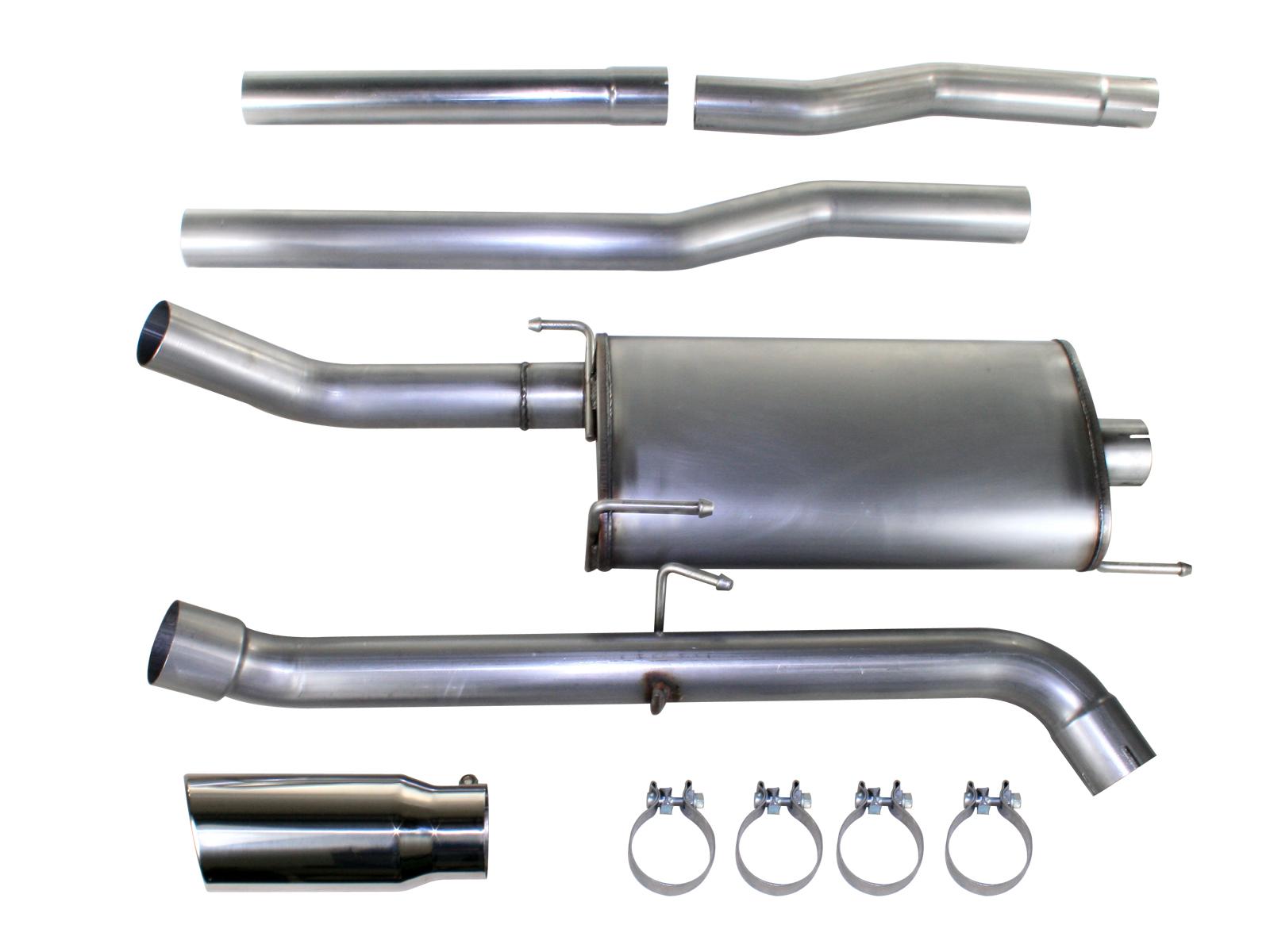 AFE MACH Force-Xp 3 IN 409 Stainless Steel Cat-Back Exhaust System (2003-2005 Ram 1500) - 49-42008-1