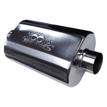 884499xx Kooks Headers KOO-KO250-12 Stainless Steel Polished Oval Muffler 4 x 8 x 12 Inch Long with 2.5 inch Center Entrance/Exit