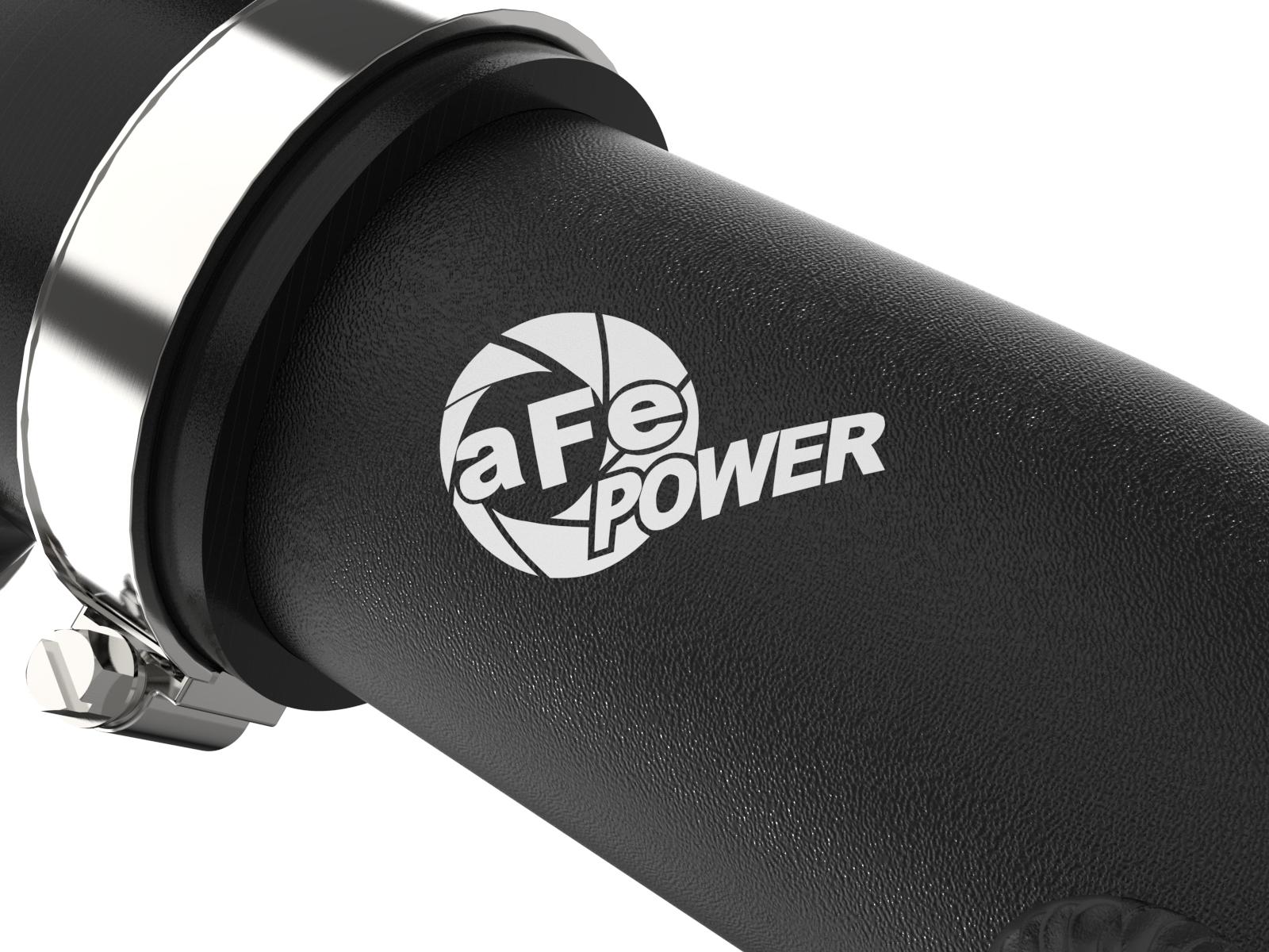 AFE BladeRunner 2-1/2 IN Aluminum Cold Charge Pipe Black Hyundai Elantra/Elantra GT/i30 17-20/Veloster 19-21 L4-1.6L (t) - 46-20639-B