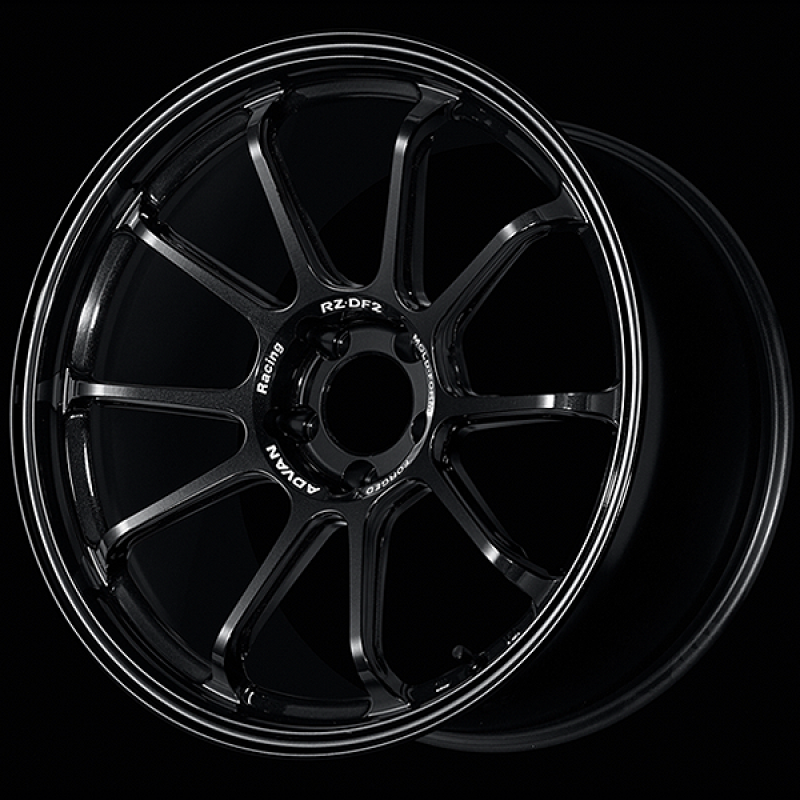 ADVAN RACING RZ-DF2 20X9.0 +38 5-120 RACING TITANIUM BLACK - YAF0I38WTB