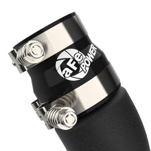 AFE BladeRunner 3" Aluminum Hot Charge Pipe - Black (2016-2019 Ram 1500 EcoDiesel V6 3.0L TD) - 46-20498-B