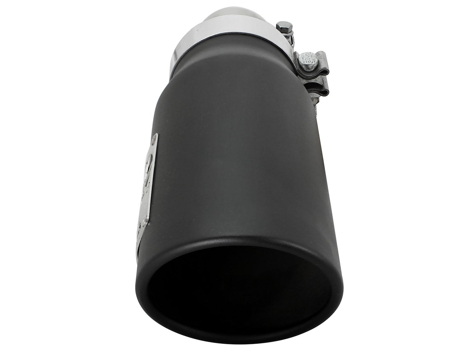 AFE MACH Force-Xp 409 Stainless Steel OE Replacement Exhaust Tip Black (2009-2019 1500, 1500, 1500 Classic, Ram 1500) - 49C42046-B