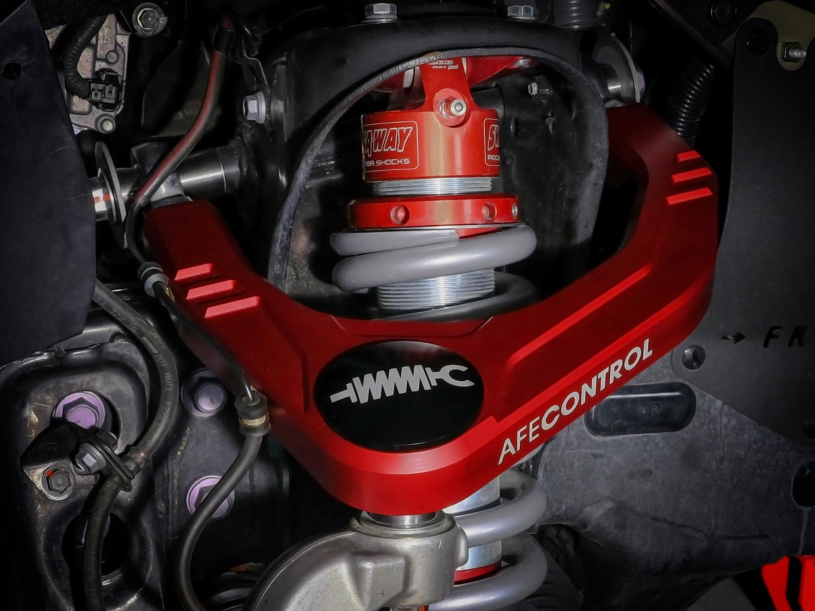 AFE Billet Uniball Upper Control Arm Kit Red (2022-2023 Tundra 3.4, 2022-2023 Sequoia 3.4) - 460-72T005-R