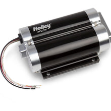 Holley 130 GPH Dominator In-Line Billet Fuel Pump (Dual Inlet).  - 12-1200-2