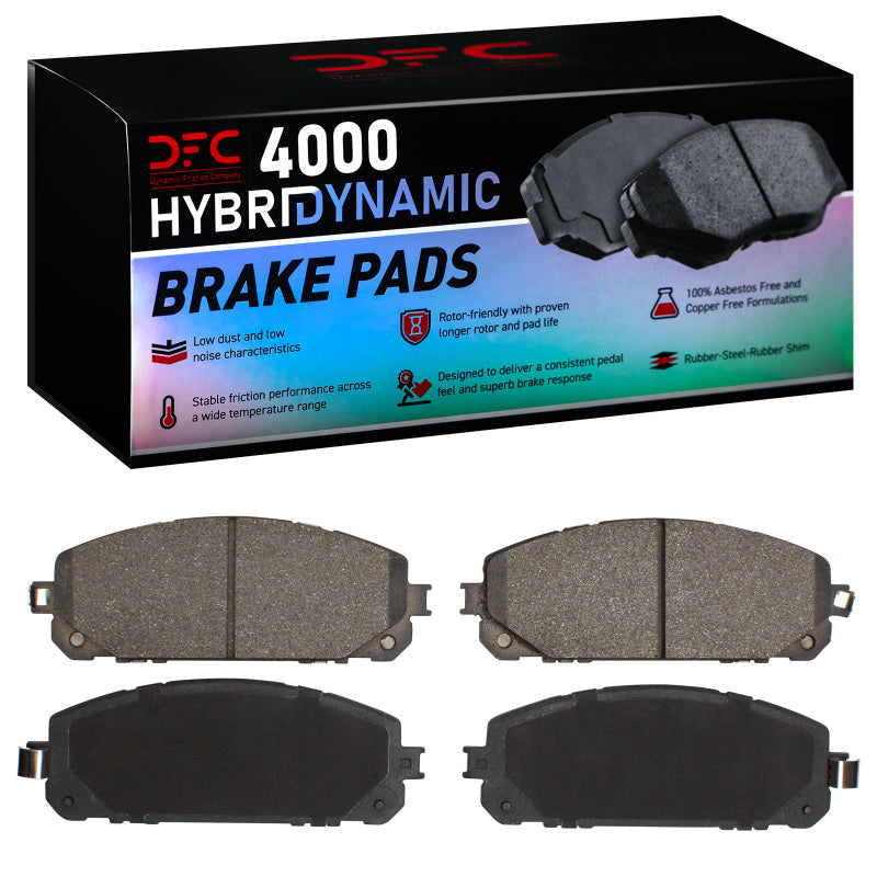 DFC 14-23 Jeep Cherokee Front 4000 Hybridynamic Brake Pads