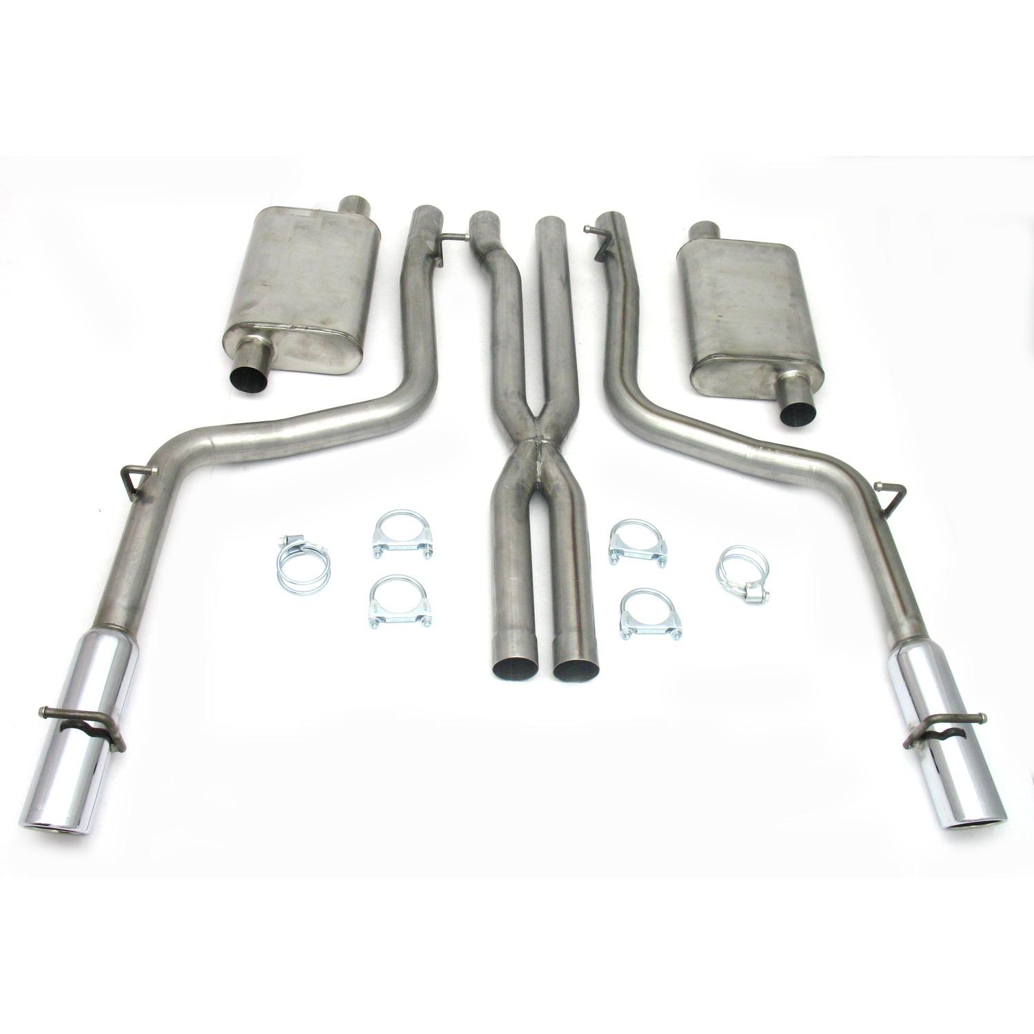 JBA 40-1600 2.5" Exhaust System (2005-2010 Charger / Magnum / 300C)