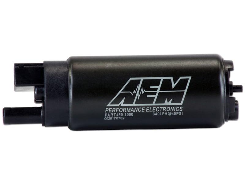 AEM 340lph High Flow In-Tank Fuel Pump (Offset Inlet) - 50-1000
