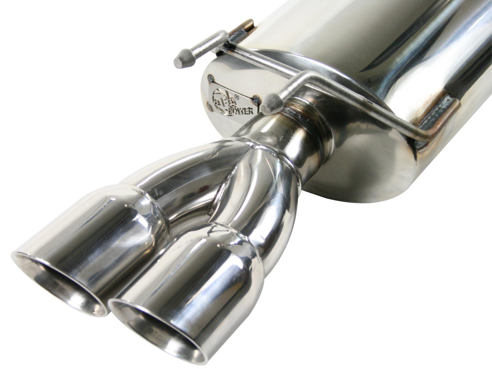 AFE Takeda 2-1/2in 409 Stainless Steel Cat-Back Exhaust System (2012-2015 Civic) - 49-46601