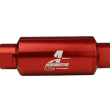 Aeromotive 40 Micron, Orb-10 Red Fuel Filter - 12335
