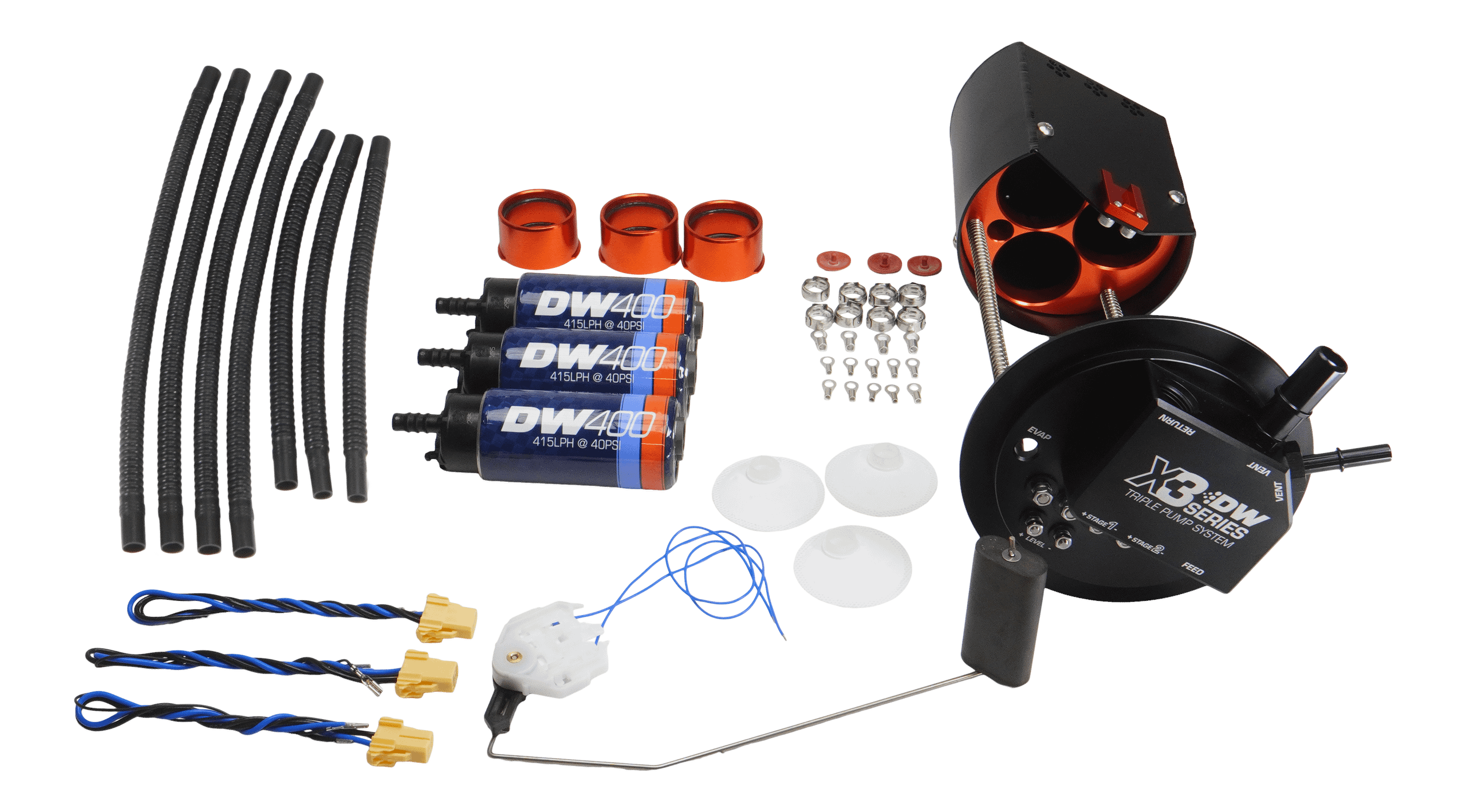 DeatschWerks 2005-2018 GM Truck X3 Module + DW400 Pumps - 9-401-7016