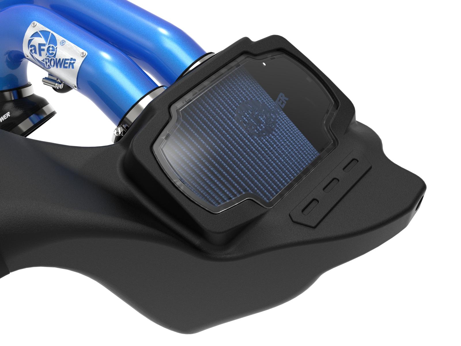 AFE Momentum XP Cold Air Intake System w/ Pro 5R Filter Blue (2021-2024 Expedition , F-150 Raptor, F-150 , Navigator) - 50-30072RL
