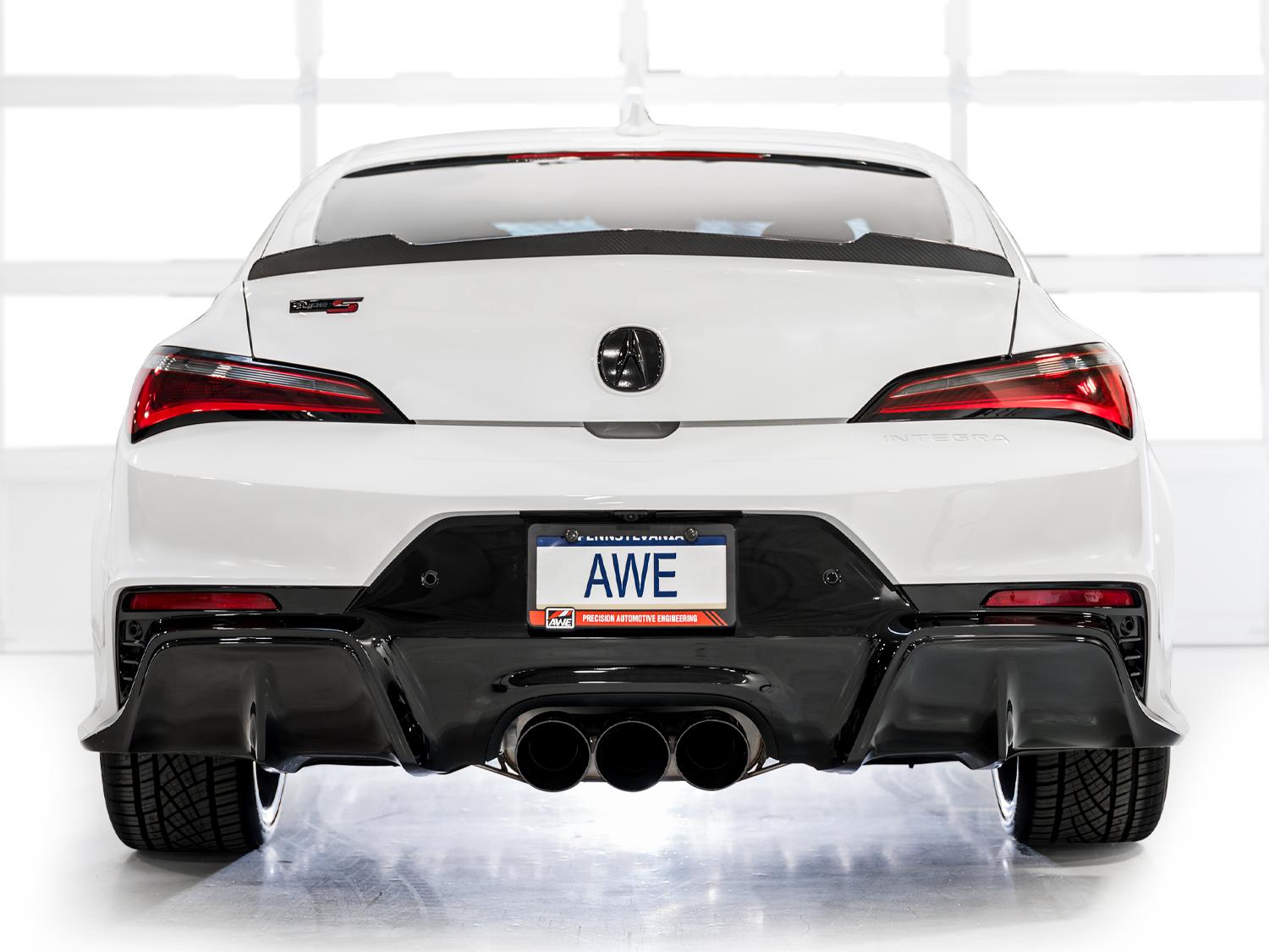 AWE Touring Edition Exhaust for DE5 Integra Type-S - Triple Diamond Black Tips - 3015-53335