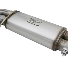 AFE Rebel Series 3 IN 409 Stainless Steel Cat-Back Exhaust System w/Polished Tip (2017-2020 F-150) - 49-43091-P