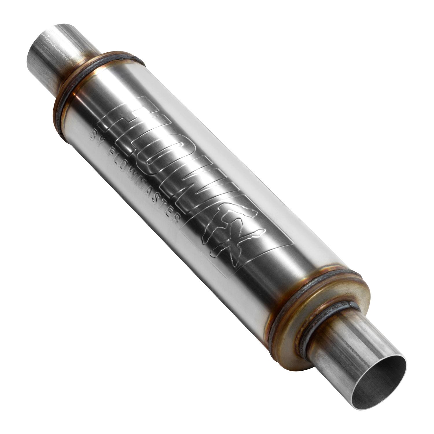 Flowmaster 2.25"In(C)/Out(C) Flow Fx, Round, 14" Bo  - 71415
