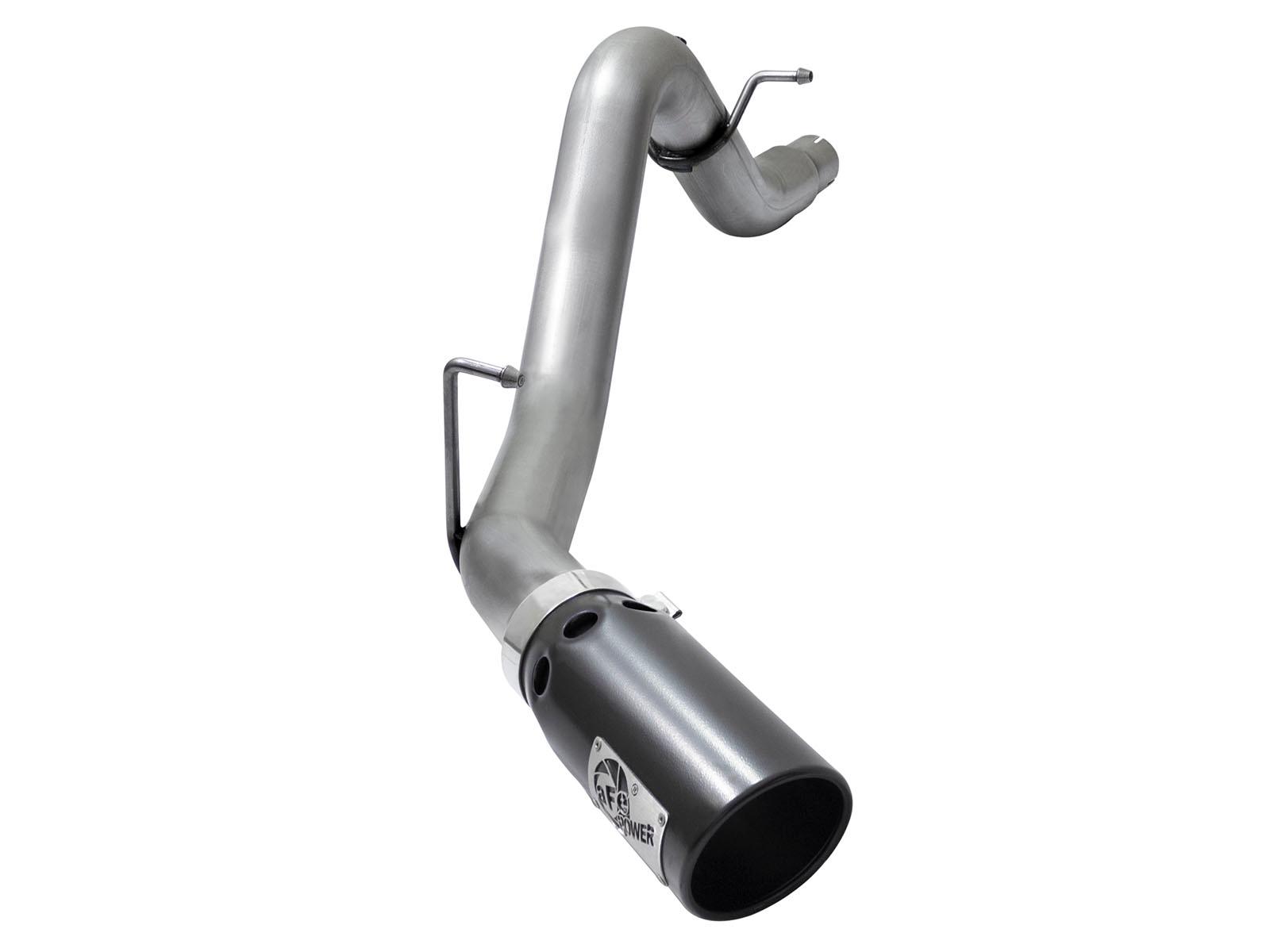 AFE Large Bore-HD DPF-Back Exhaust System w/ Black Tip (2016-2021 Colorado, Canyon) - 49-44064-B