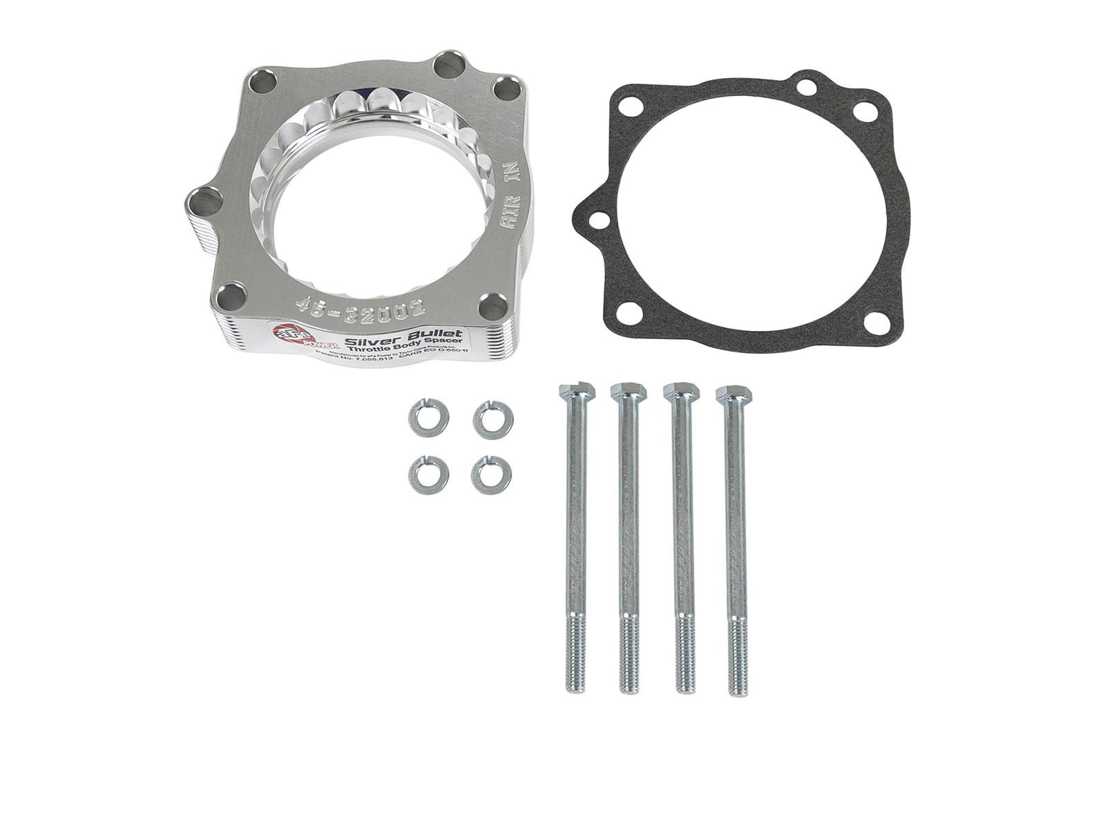 AFE Silver Bullet Throttle Body Spacer Kit (2003-2008 Ram 1500, Ram 2500, Ram 3500) - 46-32002