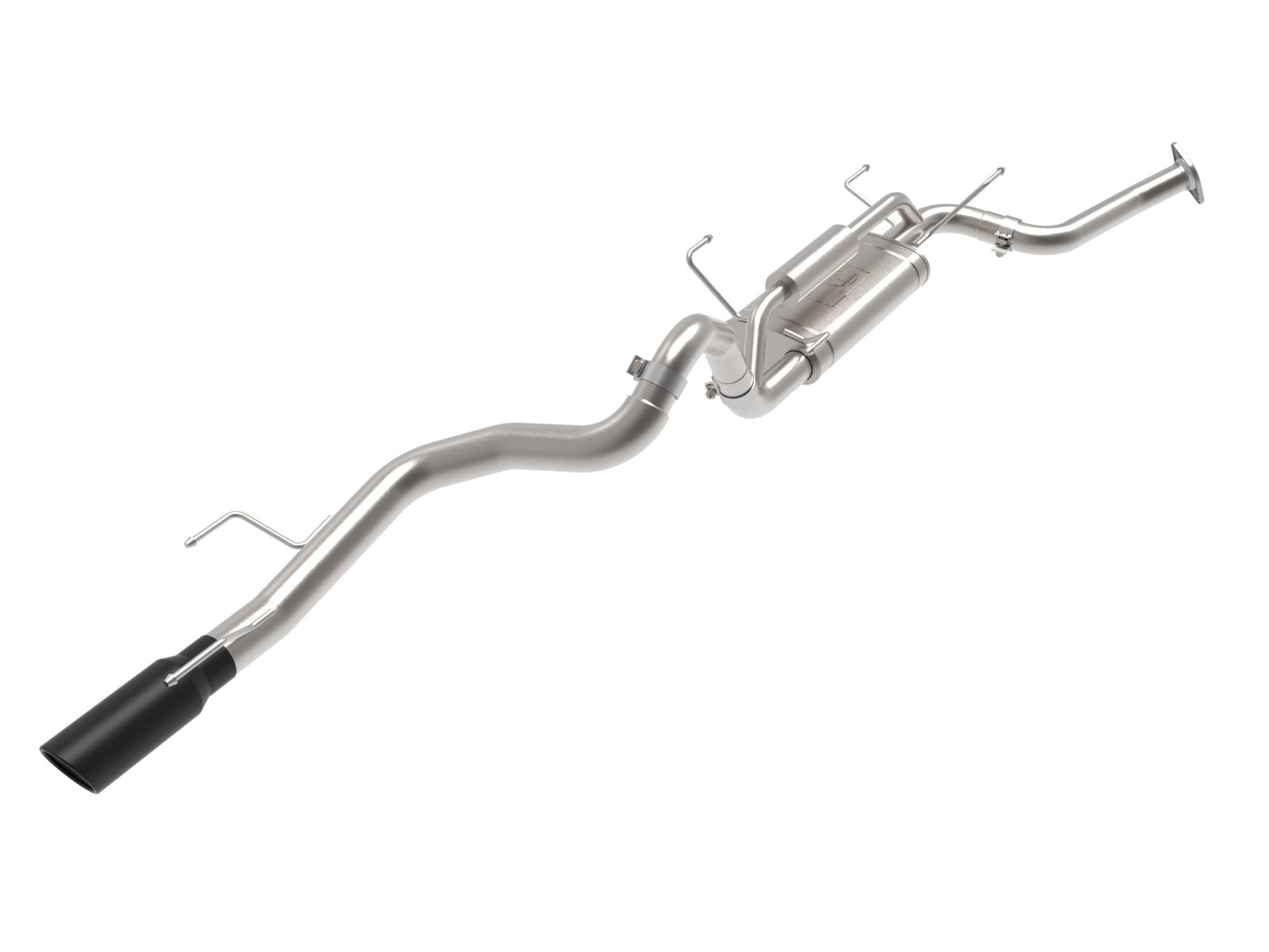 AFE Vulcan Series 2-1/2 IN Stainless Steel Cat-Back Exhaust w/Polished Tip (2025 4Runner) - 49-36080-B