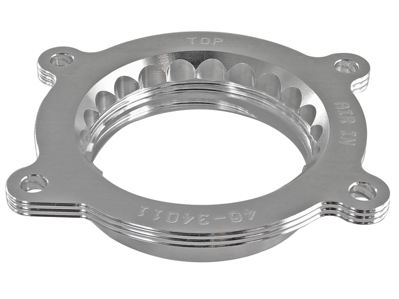 AFE Silver Bullet Throttle Body Spacer Kit (2014-2021 Camaro, Corvette, Corvette) - 46-34011